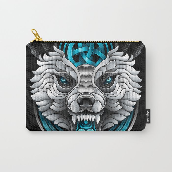 The Electric Acid Wolf Carry-All Pouch