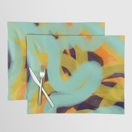 Expressionist Painting. Abstract 258. Placemat