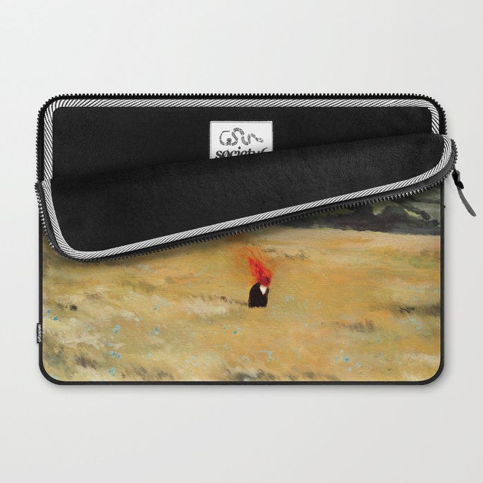 Society6 laptop sleeve top