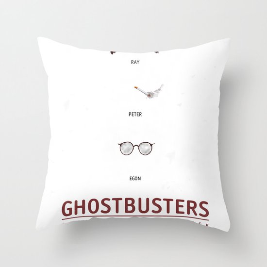Ghostbusters Throw Pillow