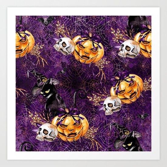 Halloween Witch #3 Art Print