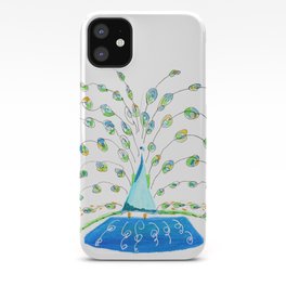 Peacock Magic iPhone Case