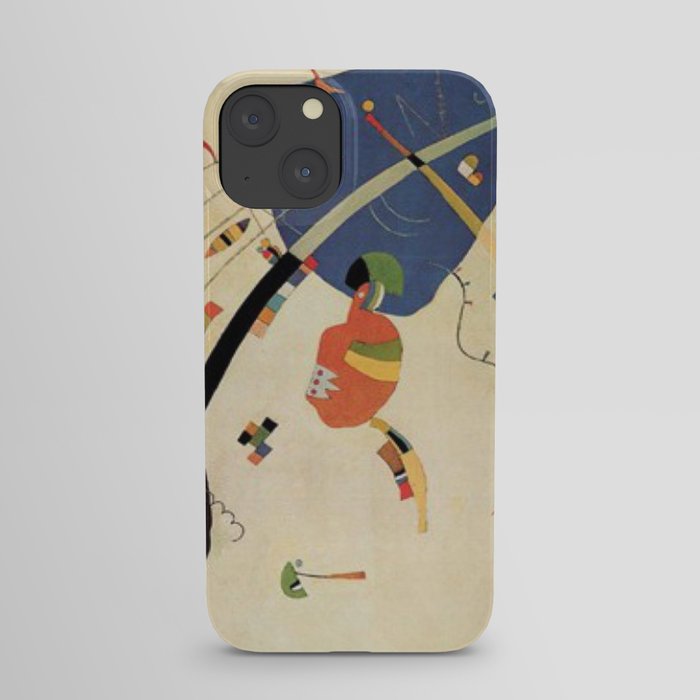 Wassily Kandinsky Towards the Blue iPhone Case