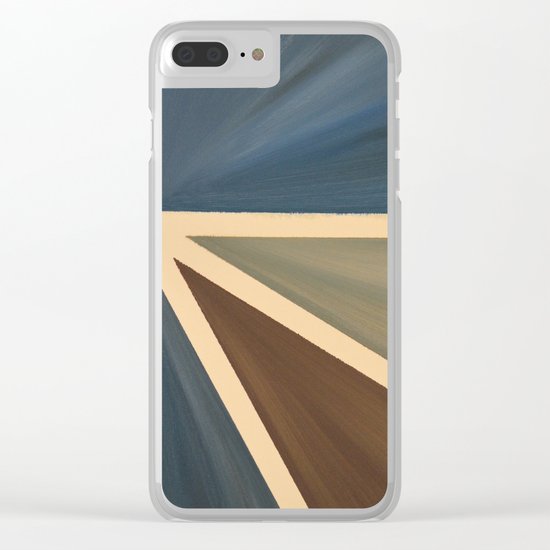 Left Clear iPhone Case