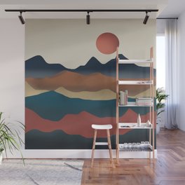 Red planet Wall Mural