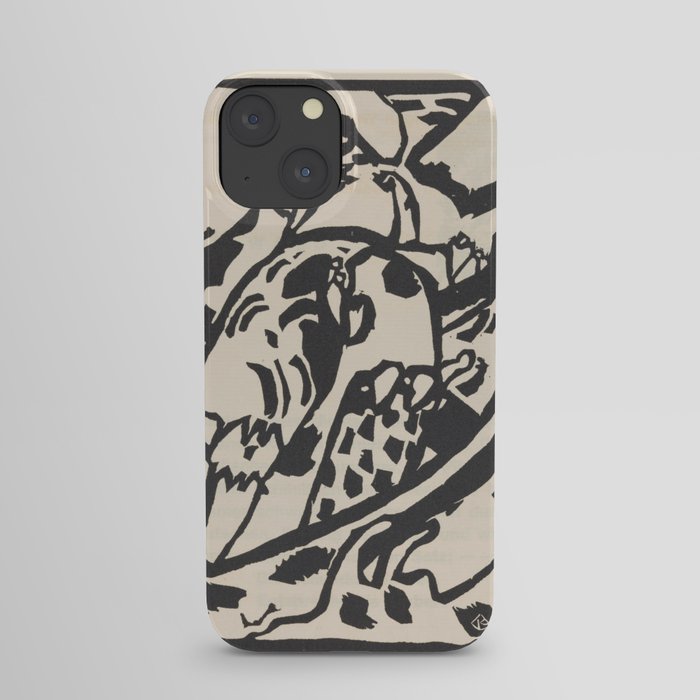 Wassily Kandinsky sounds,  Drawn ,Klänge Pl.25  Wassily Kandinsky (Russian, 1866 - 1944) Abstract iPhone Case