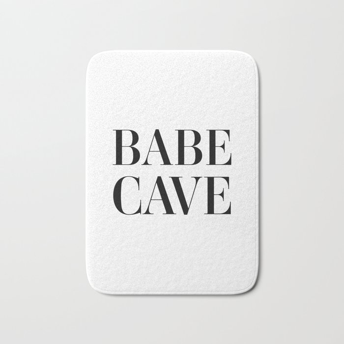 Babe cave Bath Mat