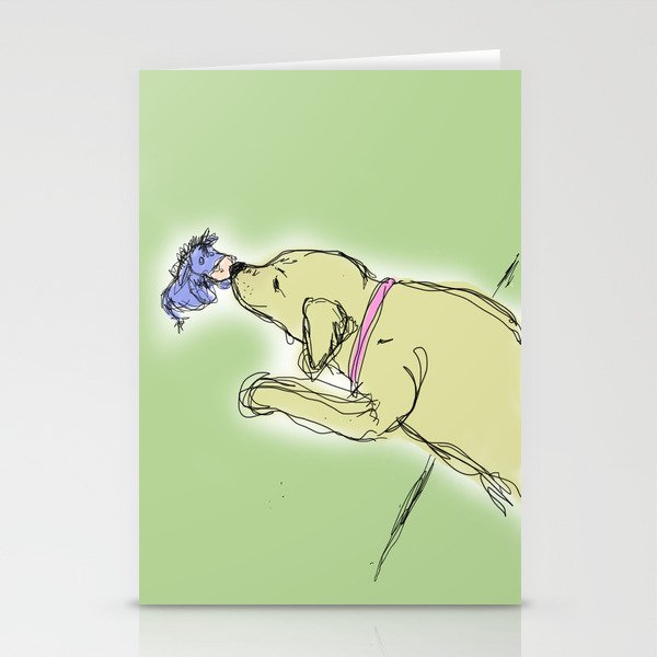 Eeyore and Amy Stationery Cards