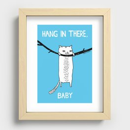 Hang in There, Baby Recessed Framed Print