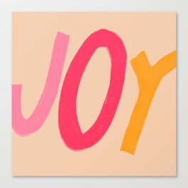 Joy Canvas Print