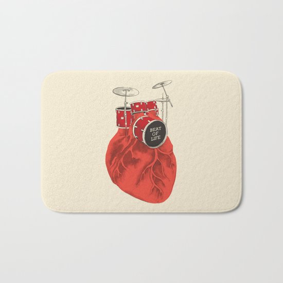 Beat of Life Bath Mat