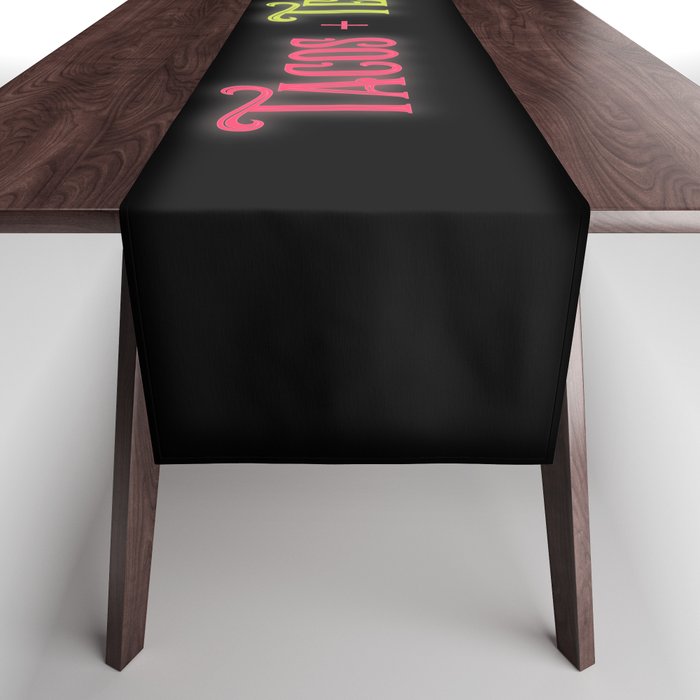 Tacos + Tequila Table Runner