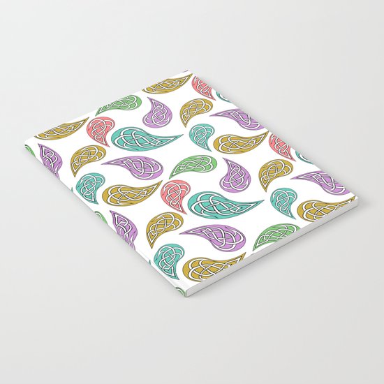 Paisley Party Notebook
