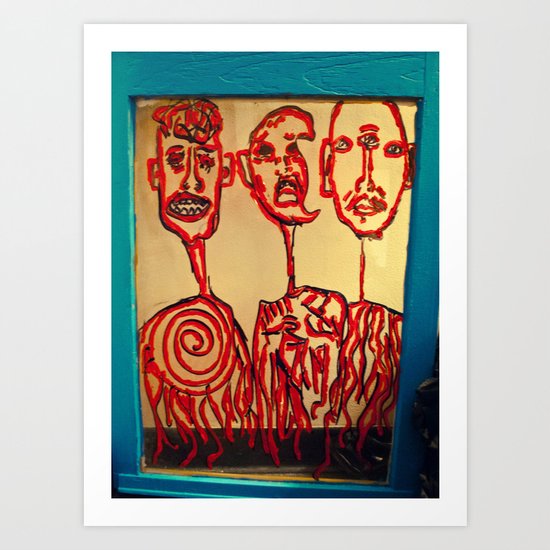 we belong Art Print