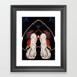 A Radiant Emptiness Framed Art Print