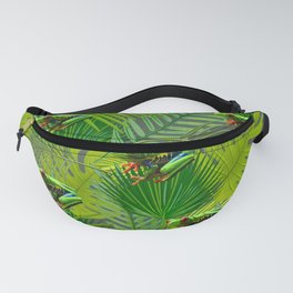 Frog Forest Fanny Pack