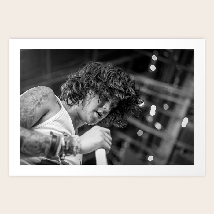 Kellin Quinn Sleeping With Sirens Art Print By Chelseaclough