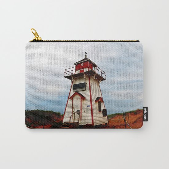 Crow on the Lighthouse Carry-All Pouch