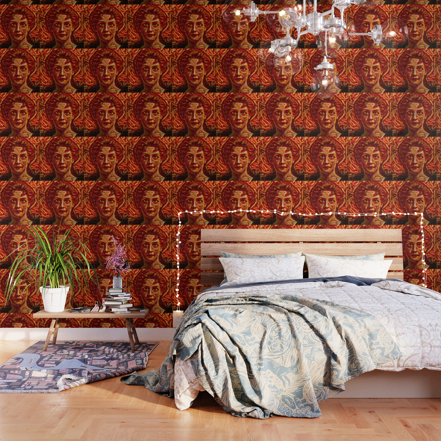 Spagetti Edwardian Wallpaper By Ivandebono Society6