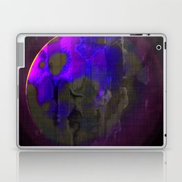 Purple Planet in Frame Laptop Skin