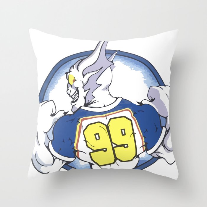 Beast Hockey Logo #99 Throw Pillow