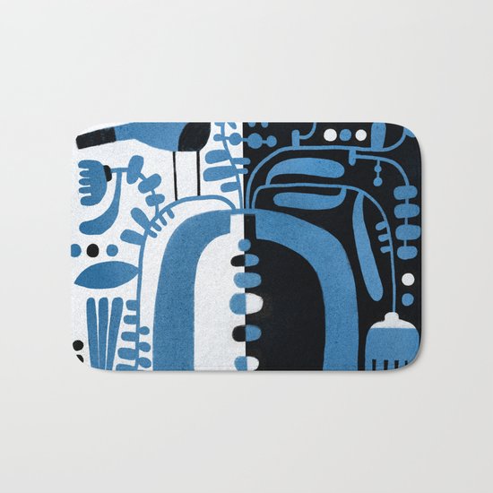 STUDY IN CONTRAST Bath Mat