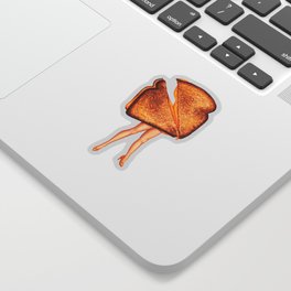 Grilled Cheese Sandwich Pin-Up Sticker