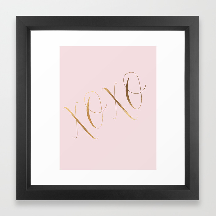 Love Wall Art Xo Print Xoxo Kiss Print Kisses And Hugs Pink And