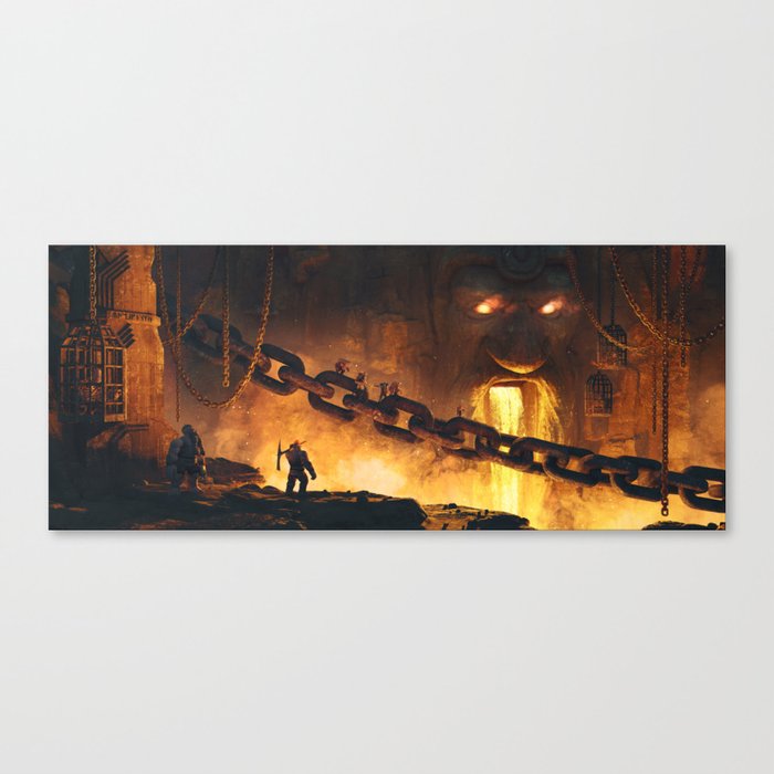 Blackrock Depths Canvas Print