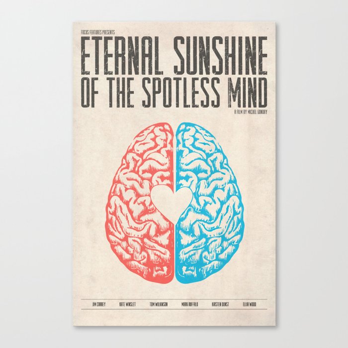 Eternal Sunshine of the Spotless Mind, Art Poster, Gift Idea