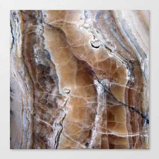 Marble Paint Formation Canvas Print