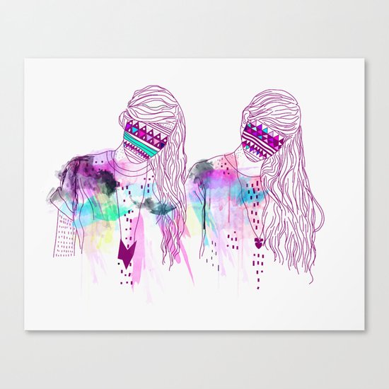 ▲GIRLS▲ Canvas Print