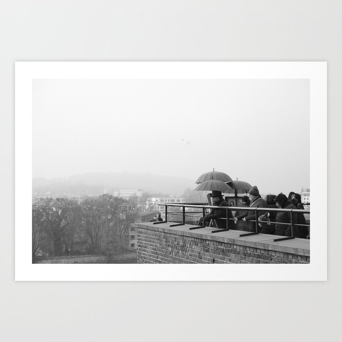 Looking for the dragon of Wawel Castle - Krakow, Poland Art Print