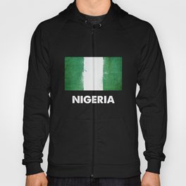 Nigeria Flag design | Nigerian design Hoody