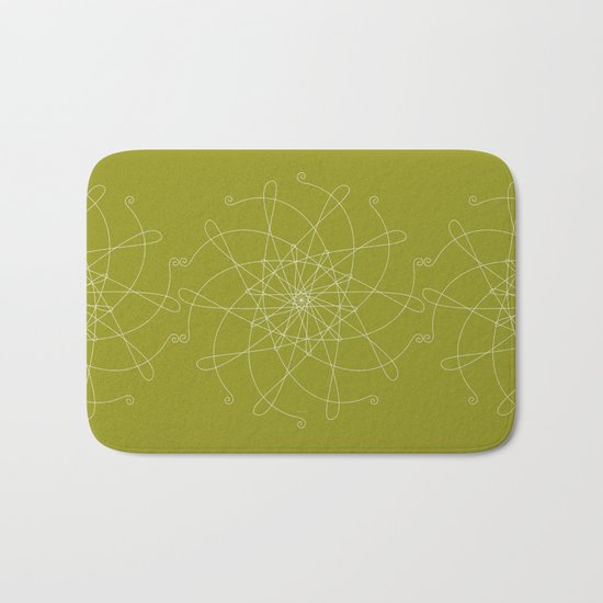 Ornament – whirling Bath Mat