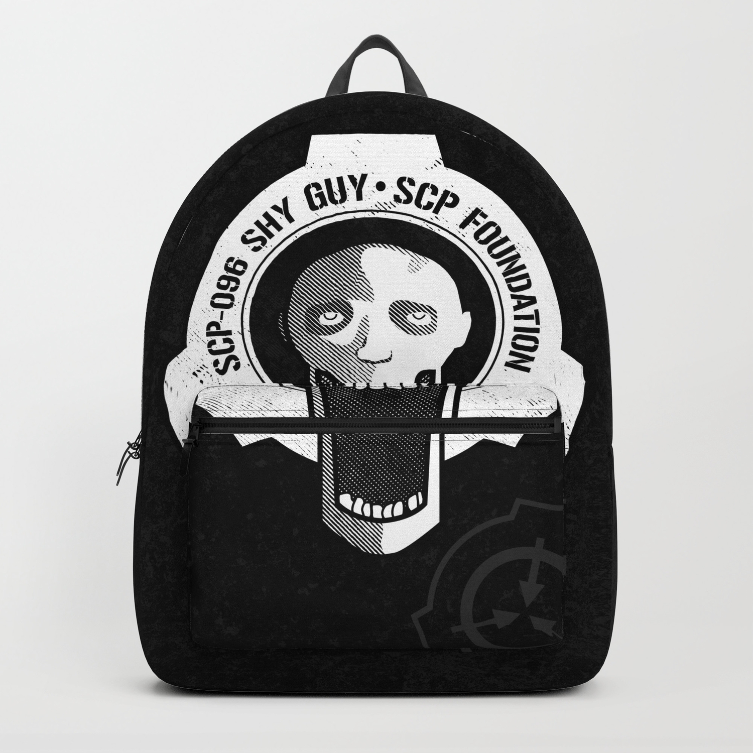 Scp 096 Shy Guy Scp Foundation Backpack By Olliesan1 Society6