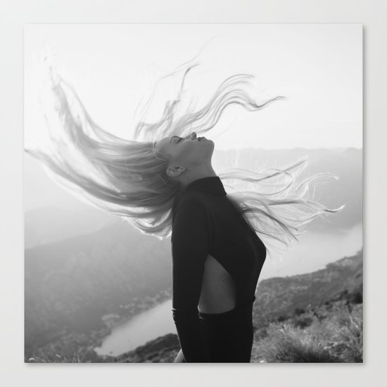 Hair Canvas Print