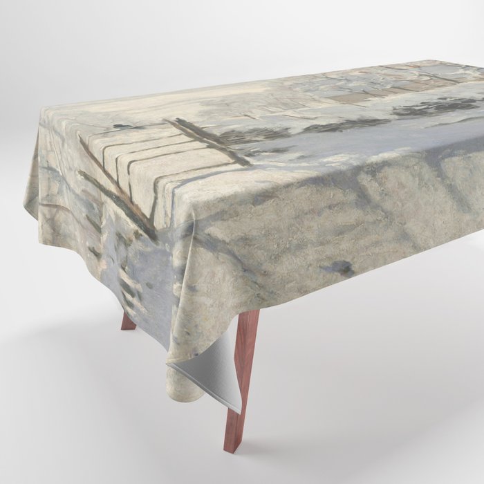 Monet - The Magpie Tablecloth by Elegant Chaos Gallery | Society6