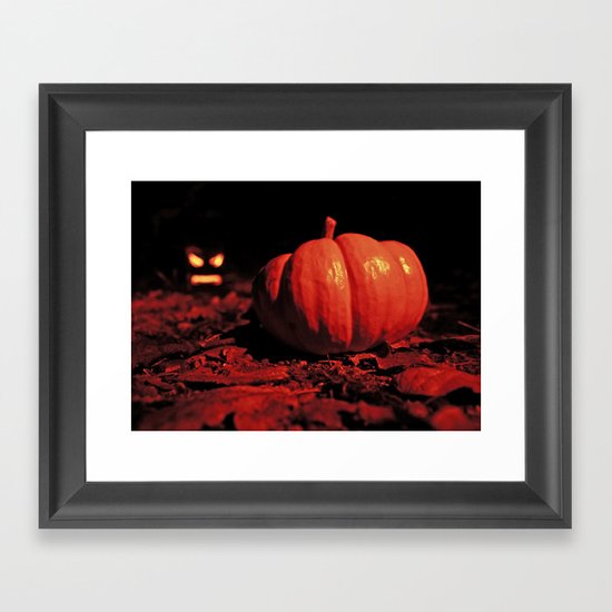 October surprise Framed Art Print