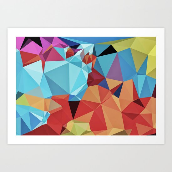inner peace Art Print