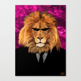 Lion Suit Canvas Print
