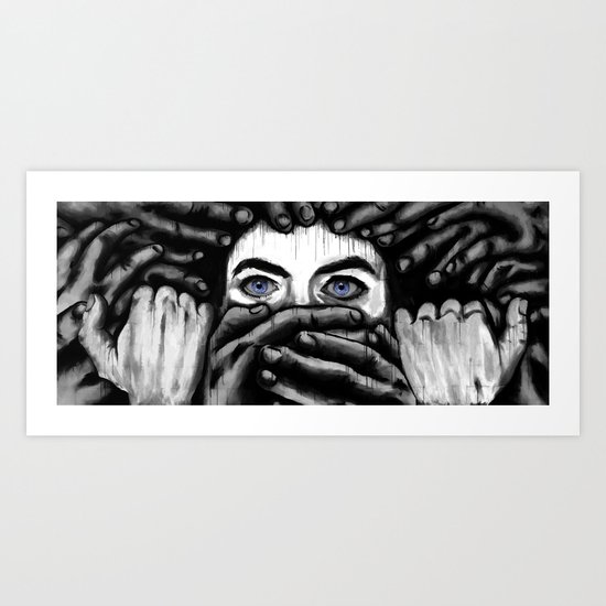 Eyes Art Print