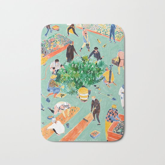 Compost Awareness Week Bath Mat