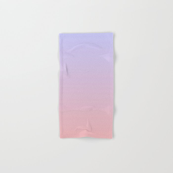 OMBRE LAVENDER PINK COLOR Hand & Bath Towel