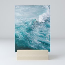 Deep Sea Blue Water Mini Art Print