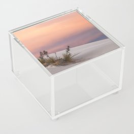 White Sand at Sunset Acrylic Box