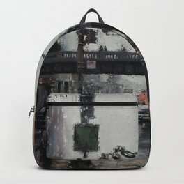 The Highline Backpack | Mood, Painting, Weather, Wet, City, Highline, Newyork, Bravadopaint, Rain, Street 