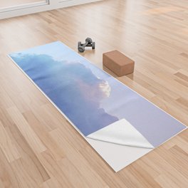 Dreamy pastel cloud  Yoga Towel