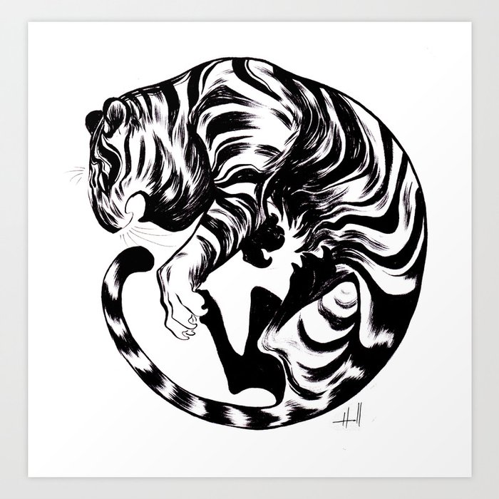 Tiger Day 2014 Art Print