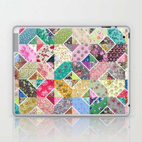 Betty's Diamond Quilt Laptop & iPad Skin